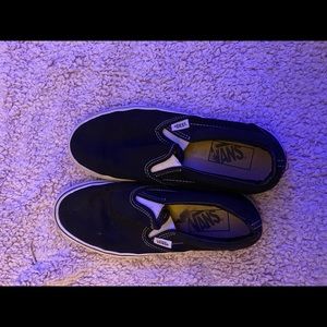 slip on VANS black size 7